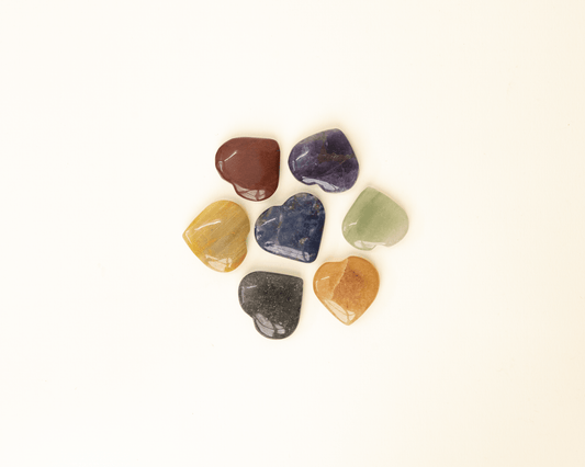7 Chakra Hearts - Bodh Crystals Ca