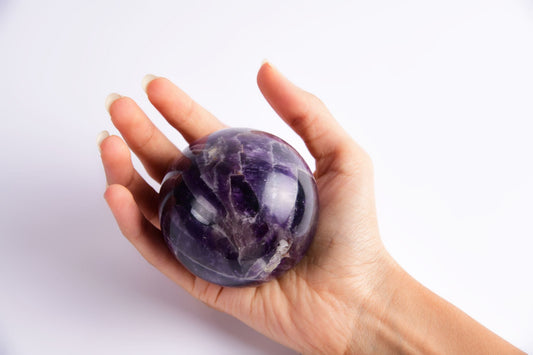 Amethyst Ball 288.5g - Bodh Crystals Ca