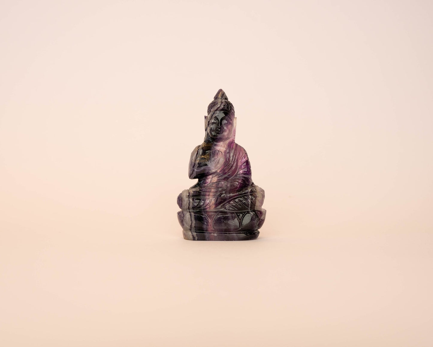Amethyst Buddha 222.5g - Bodh Crystals Ca
