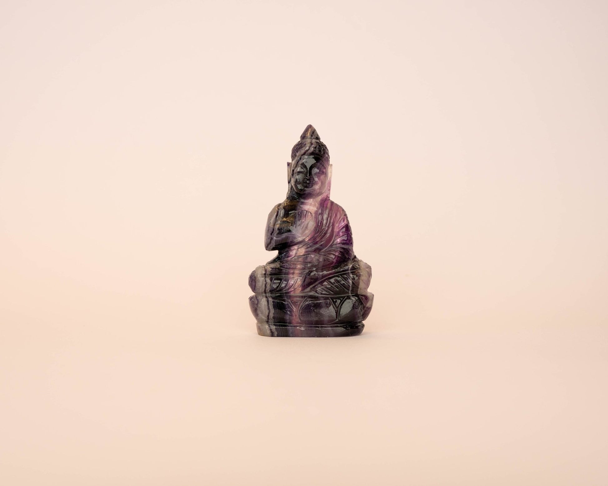 Amethyst Buddha 222.5g - Bodh Crystals Ca