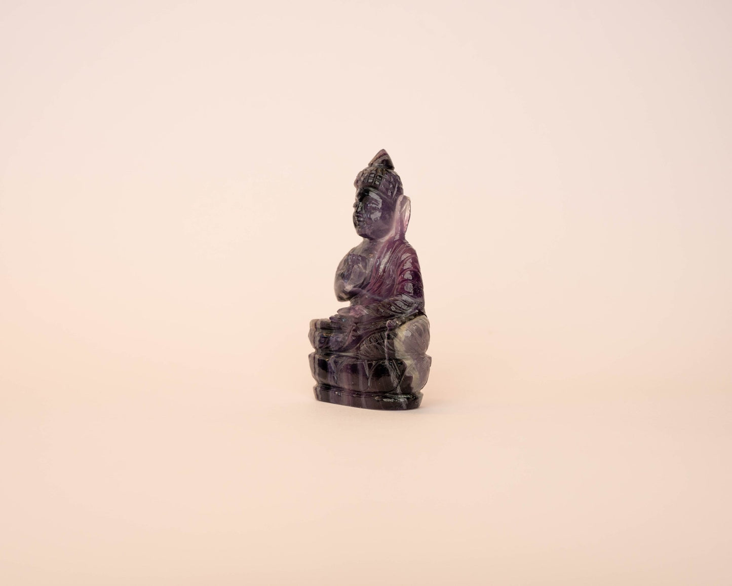 Amethyst Buddha 222.5g - Bodh Crystals Ca