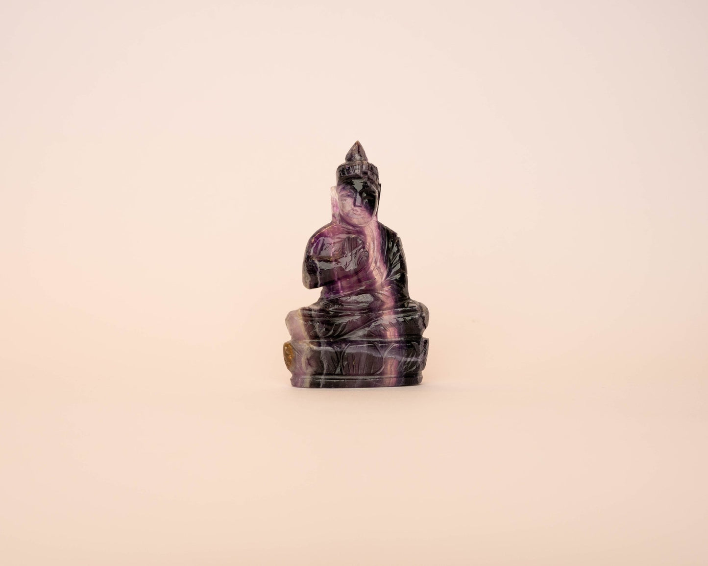 Amethyst Buddha 226.2g - Bodh Crystals Ca
