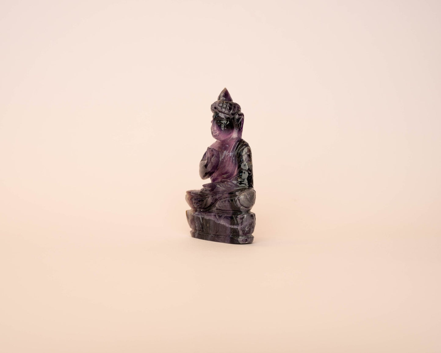 Amethyst Buddha 226.2g - Bodh Crystals Ca