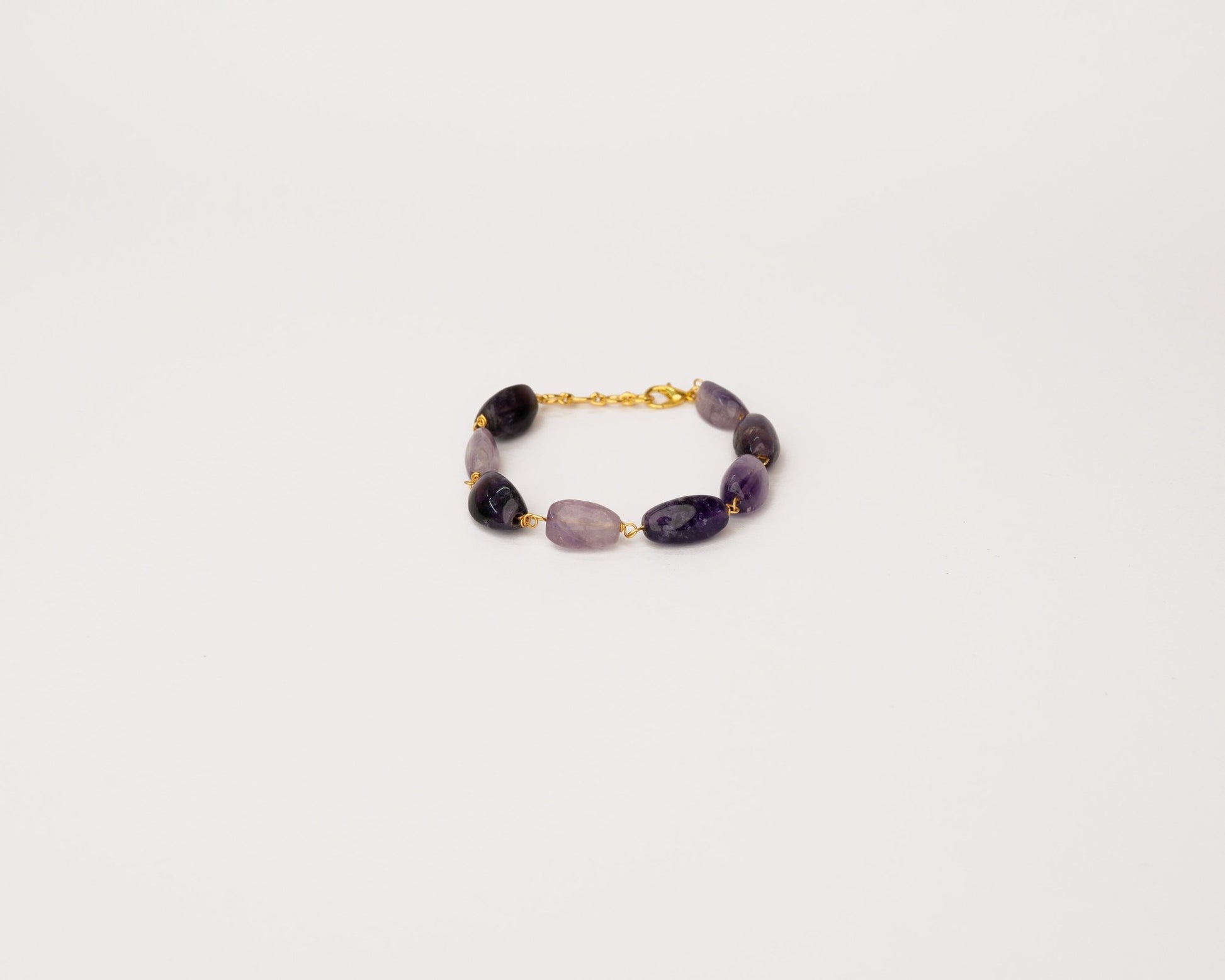 Amethyst Fancy Bracelet - Bodh Crystals Ca