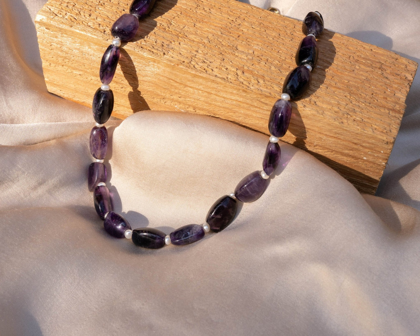 Amethyst Necklace - Bodh Crystals Ca