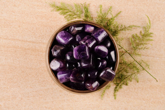 Amethyst Tumble - Bodh Crystals Ca