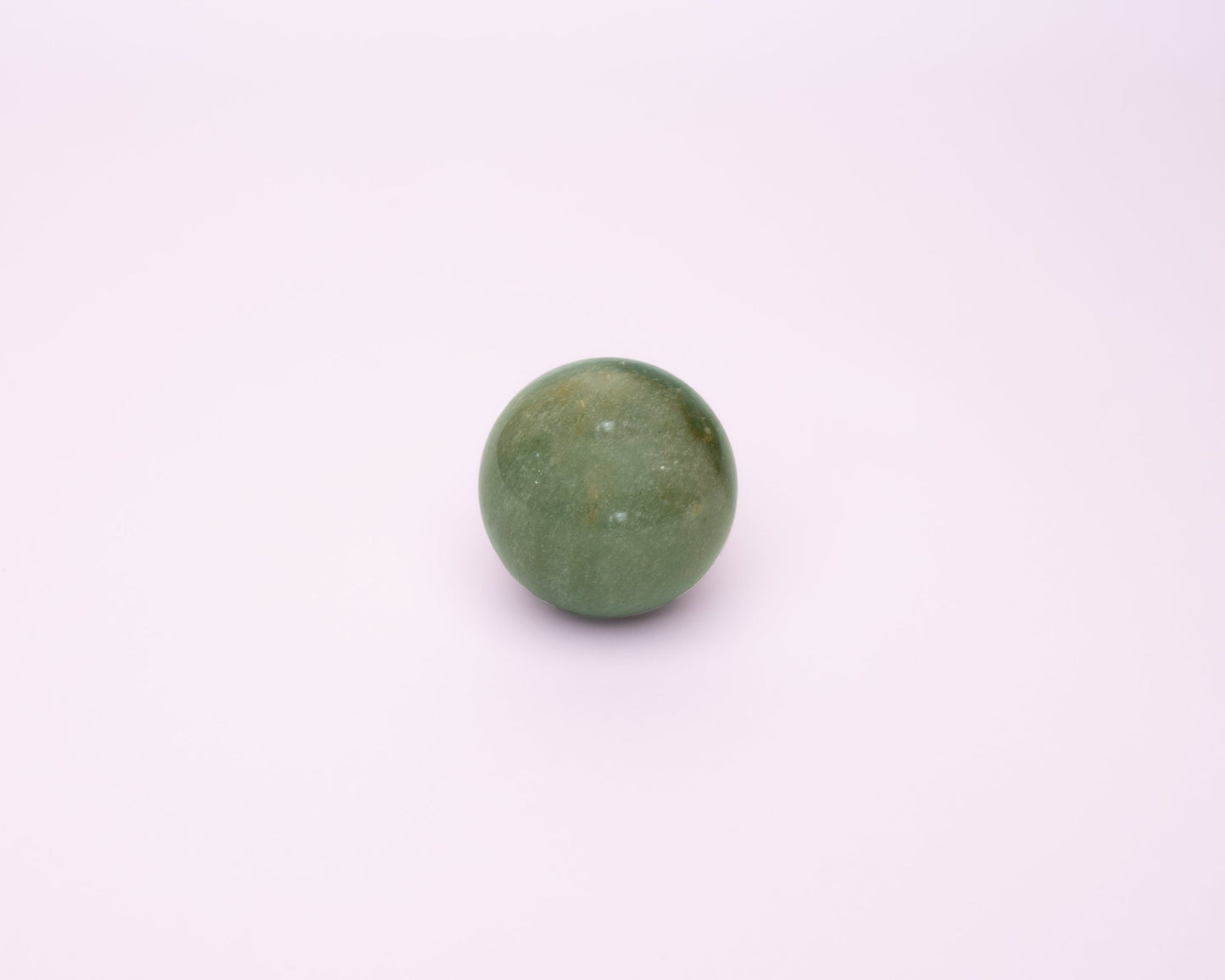 Green Aventurine Ball 153.3g - Bodh Crystals Ca