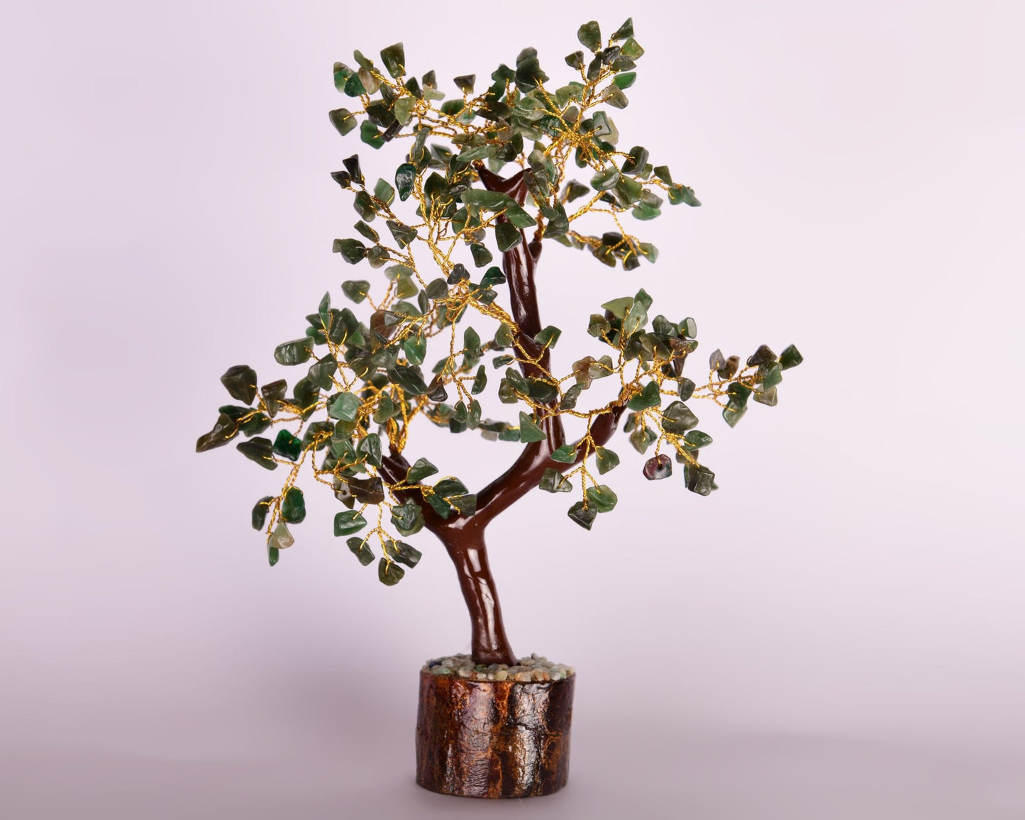 Green Aventurine Tree 300 Beads - Bodh Crystals Ca