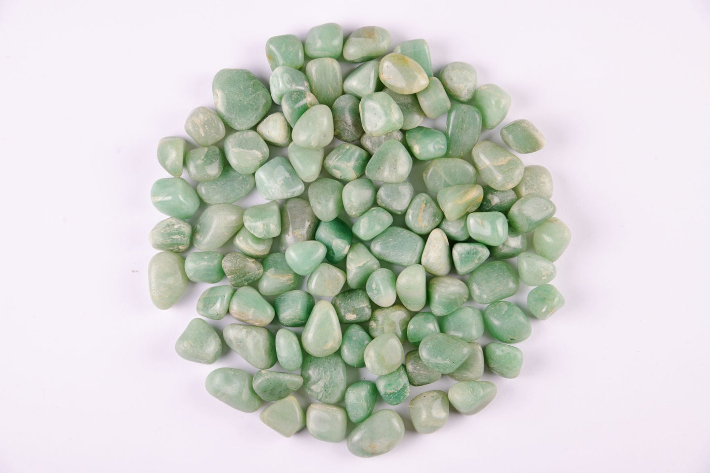 Green Aventurine Tumble - Bodh Crystal CA