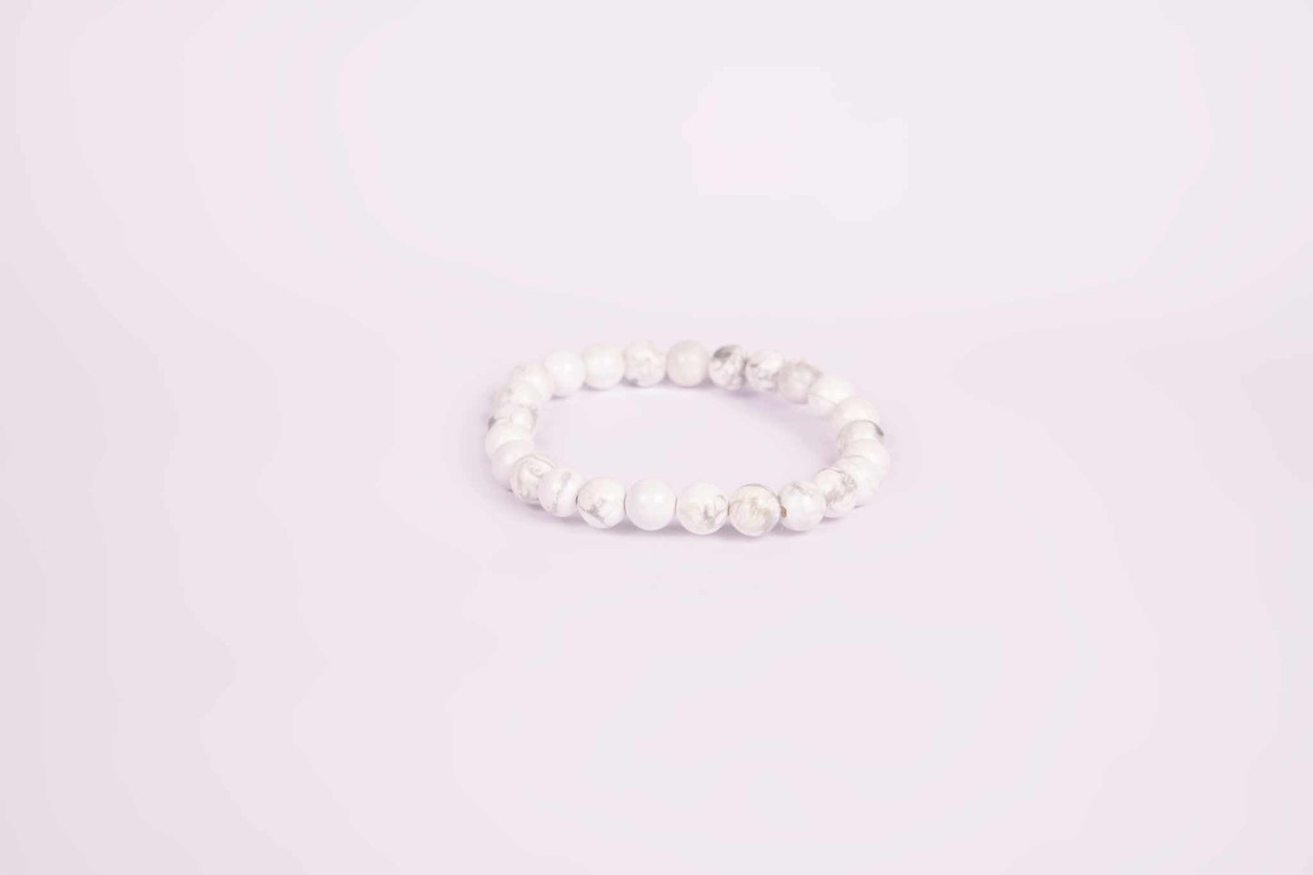 Howlite Healing Bracelet - Bodh Crystals Ca