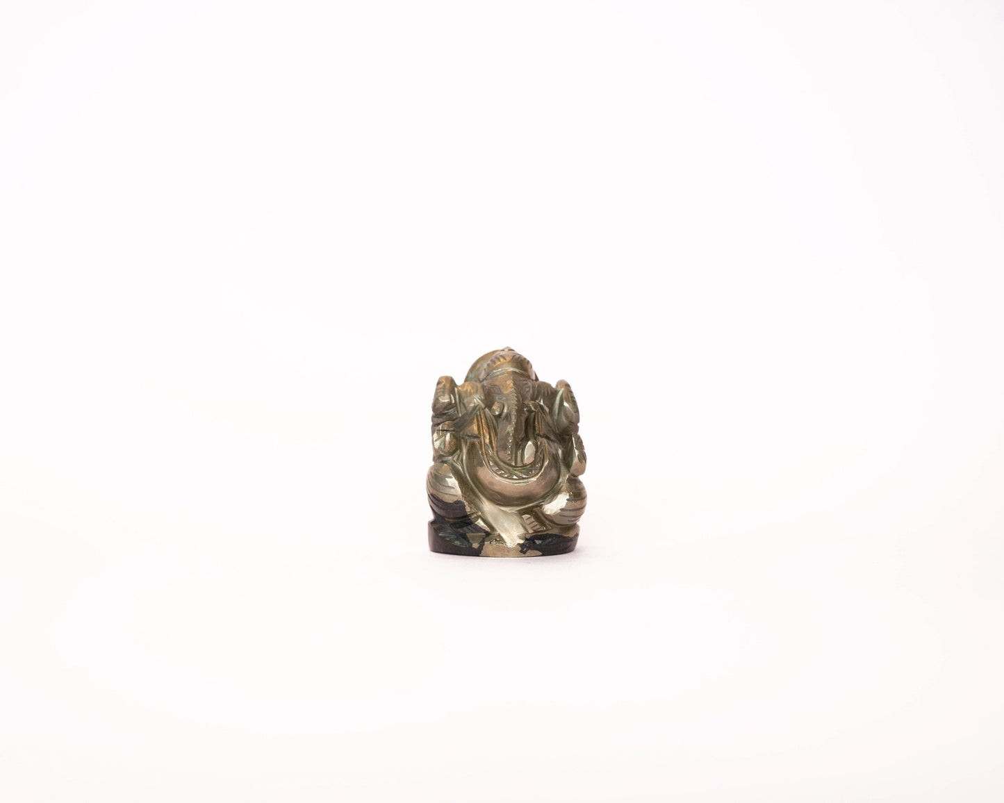 Iron Pyrite Ganpati 264.9g - Bodh Crystals Ca