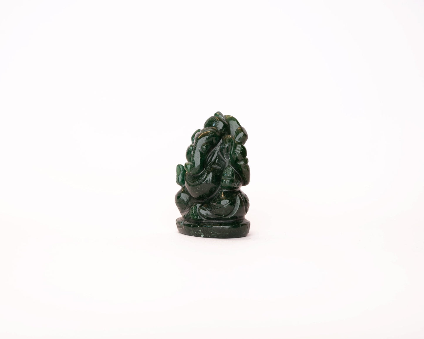Jade Ganpati 312.4g - Bodh Crystals Ca