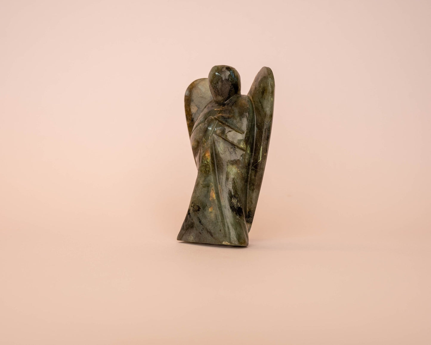 Labradorite angel 4 inch - Bodh Crystals Ca