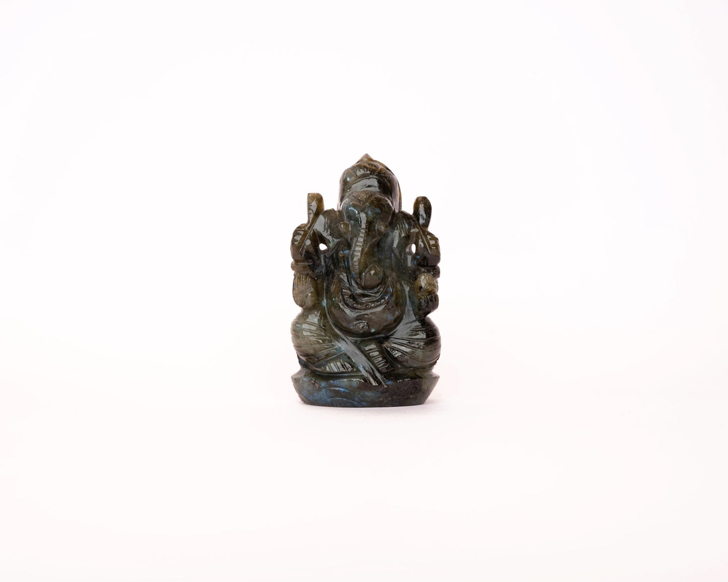 Labradorite Ganpati 357.8g - Bodh Crystals Ca