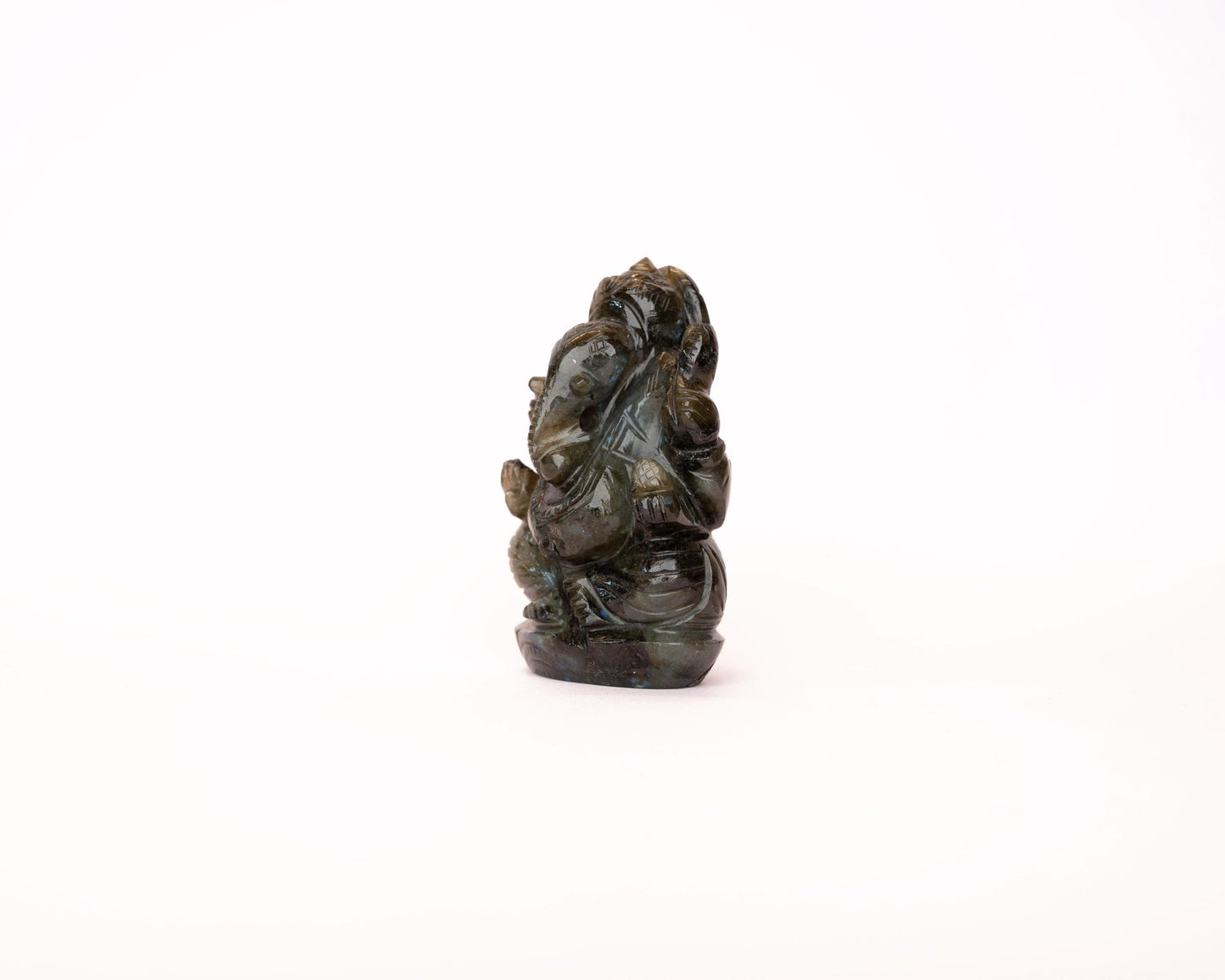 Labradorite Ganpati 357.8g - Bodh Crystals Ca