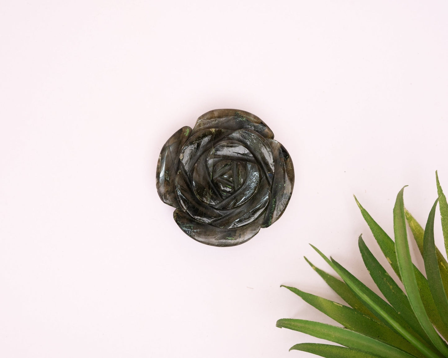 Labradorite Rose 102.1g - Bodh Crystal CA