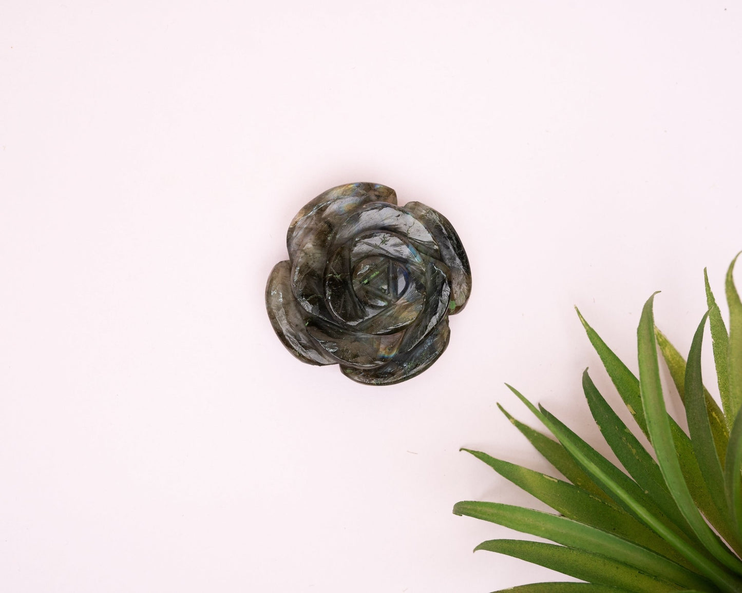Labradorite Rose 83.5g - Bodh Crystal CA