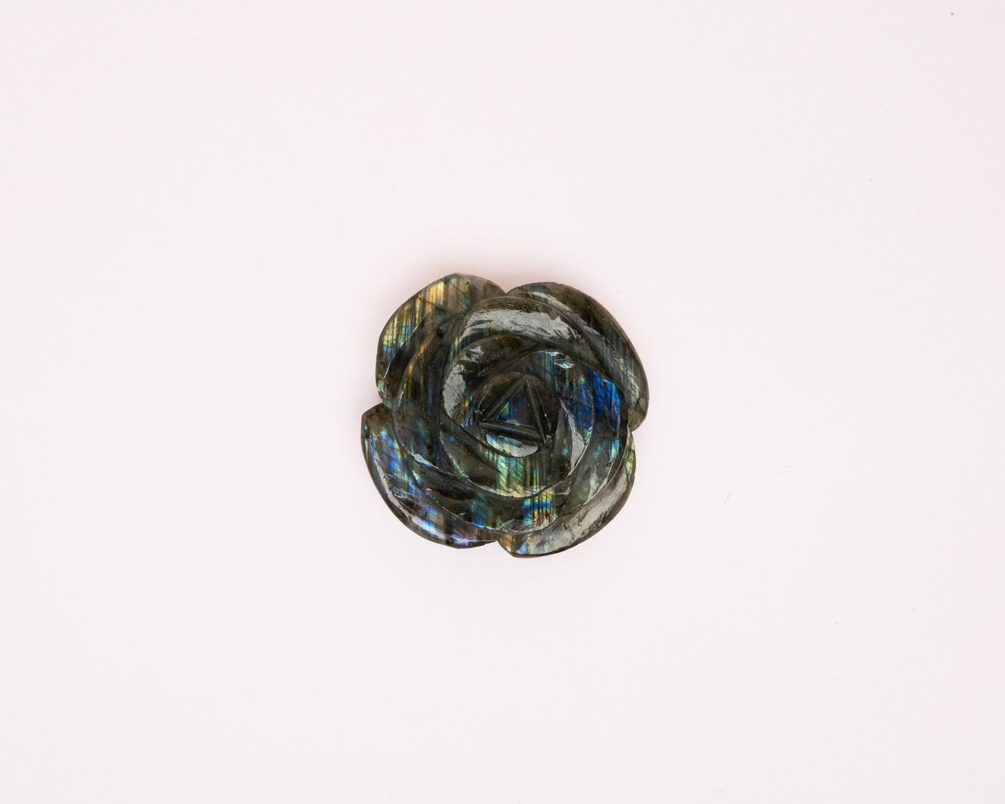 Labradorite Rose 97.7g - Bodh Crystal CA