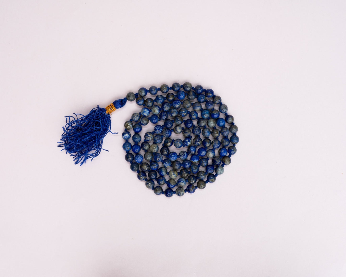 Lapis Lazuli Chanting Mala - Bodh Crystals Ca