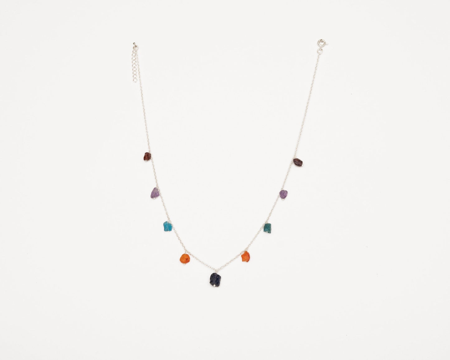 Multi Crystal Necklace - Bodh Crystal CA