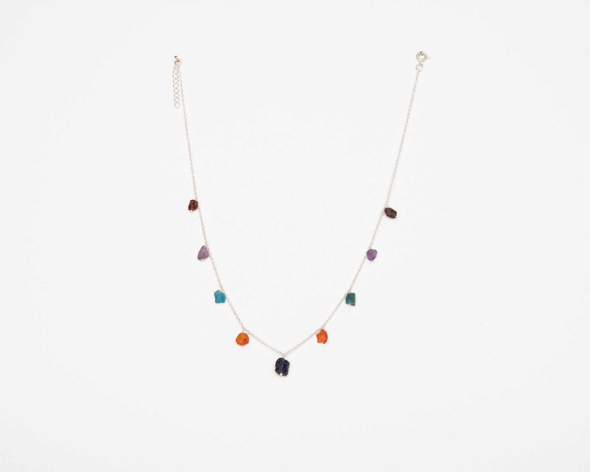 Multi Crystal Necklace - Bodh Crystal CA