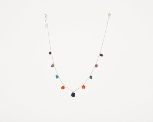 Multi Crystal Necklace - Bodh Crystal CA