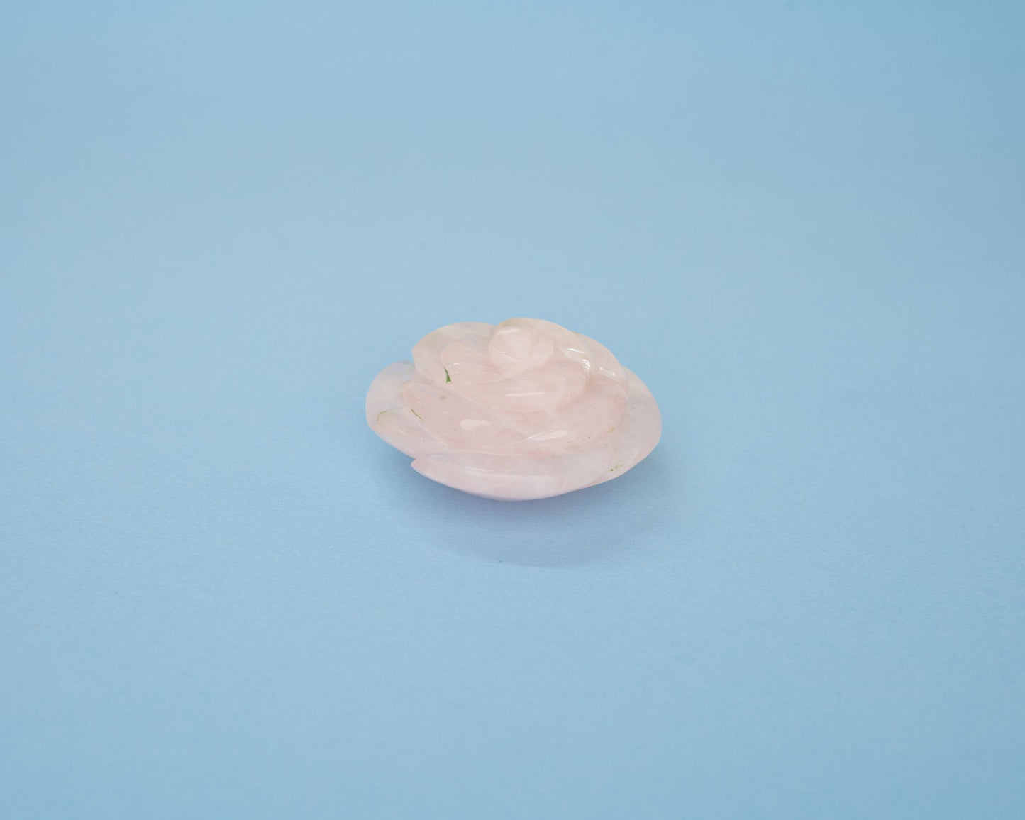 Rose Quartz Rose 129.2g - Bodh Crystal CA