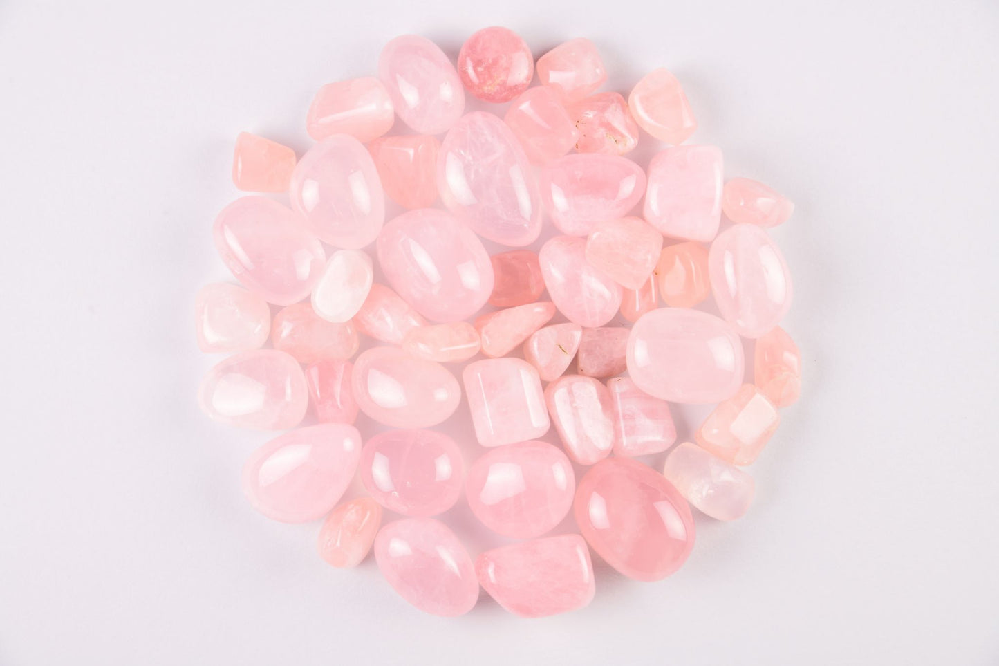 Rose Quartz Tumble - Bodh Crystal CA