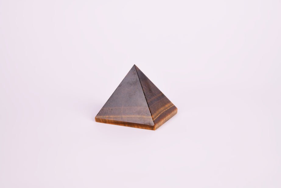 Tiger's Eye Pyramid - Bodh Crystals Ca